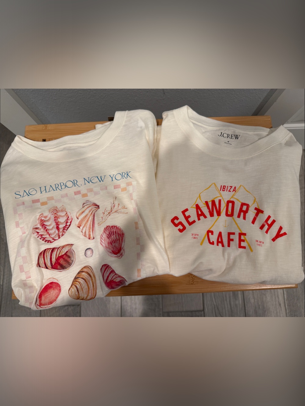 Lot of 2 J.Crew Women’s Tee’s Short-Sleeve Tee - New with tags
